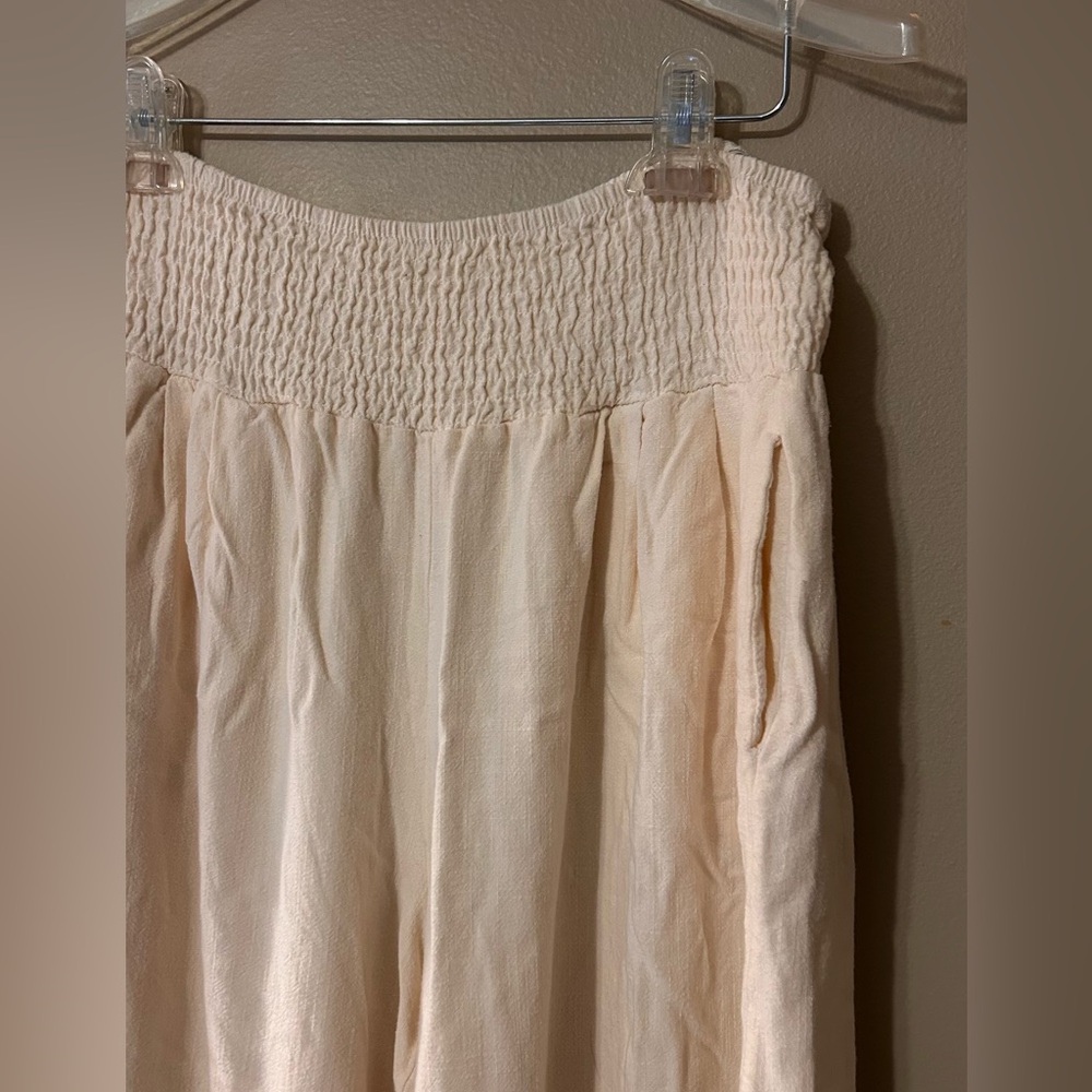 Linen Wide Leg Pants - Picture 2 of 5